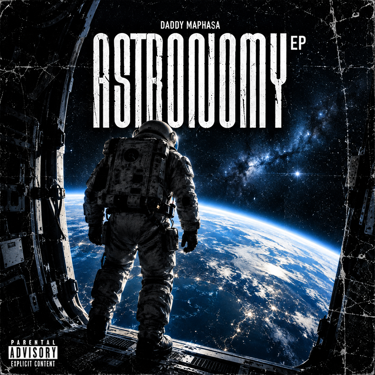 Astronomy EP astronaut at the spacecraft window